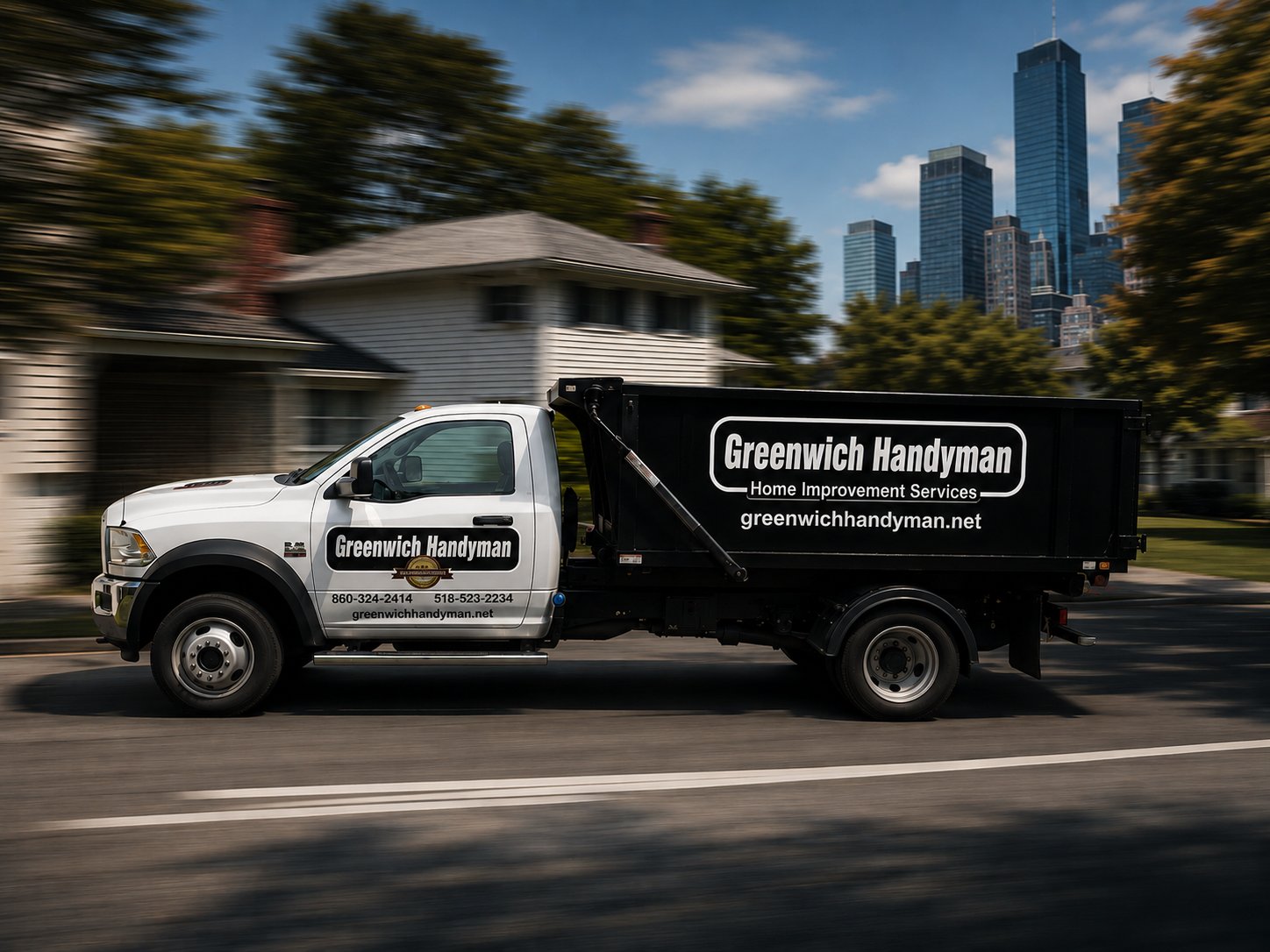 Greenwich Handyman service truck