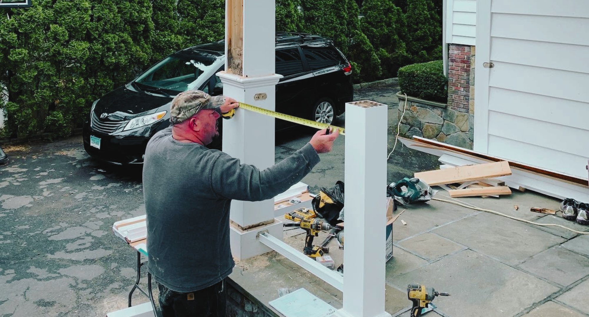 GH Handyman completing exterior carpentry work